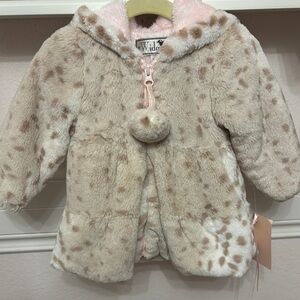 Widgeon Faux Fur Baby Girl Coat